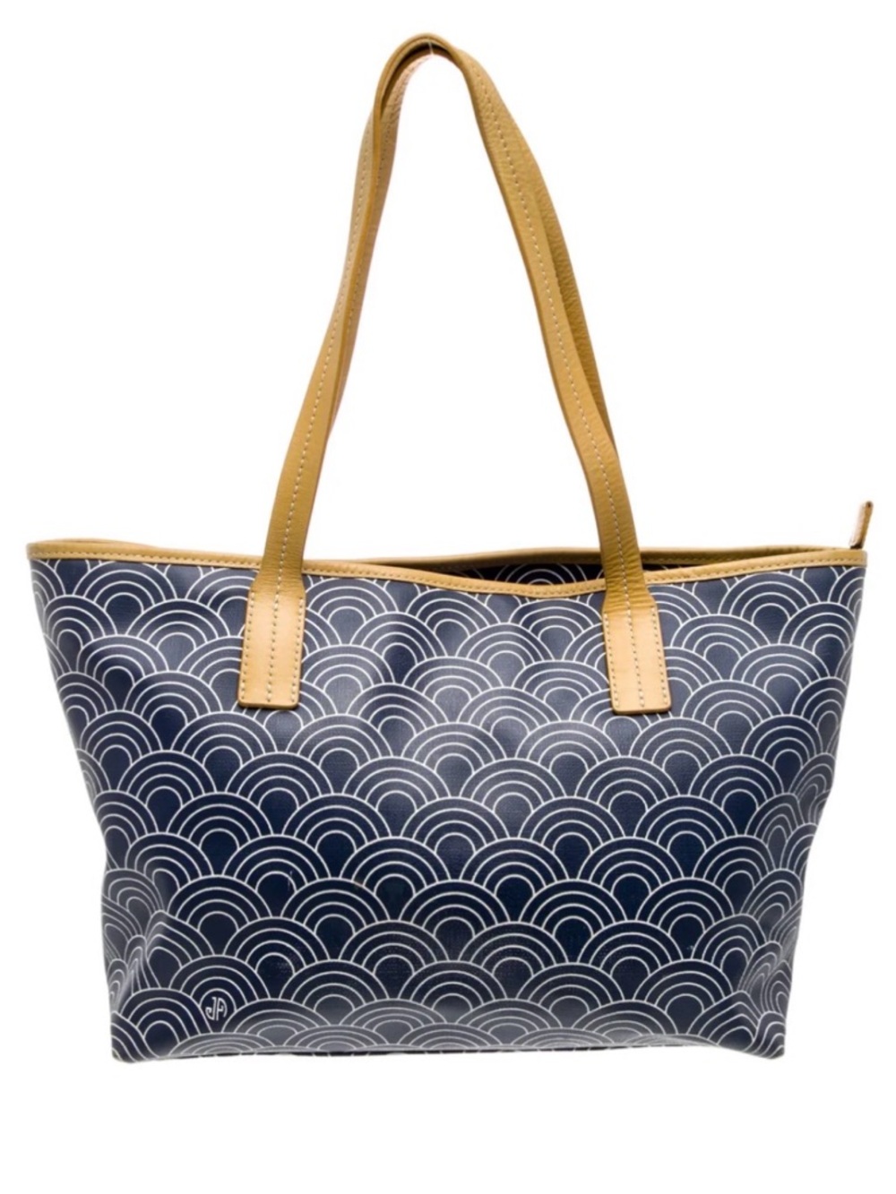 Jonathan Adler Navy Patterned Tote Bag